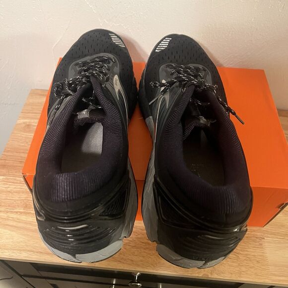 Brooks Shoes Beast 18 Black Gray Mens 16 Medium D Athletic Running  1102822E004 - Picture 4 of 9